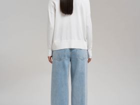 Кардиган свободного кроя с шерстью