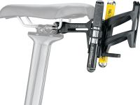 Держатель Topeak Tri-BackUp для головки CO2, картриджей, компактного насоса TBU-AST (черный)