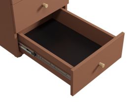 Письменный стол Стэйс 120x60 Терракотовый