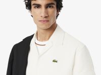 Мужская рубашка Lacoste Relaxed Fit с вафельной текстурой