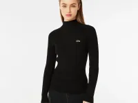 Женский свитер-водолазка Lacoste Slim Fit с длинным рукавом