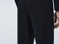 Базовые брюки-чиносы Regular, Черный
