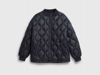 Утеплённая куртка для девочек, Черный