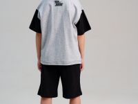Комплект трикотажный для мальчиков: фуфайка (футболка), шорты
