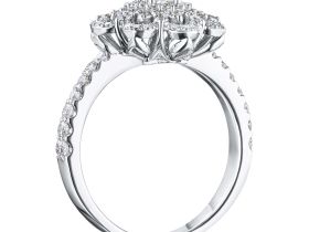 Классическое кольцо из белого золота э4712кц04210917_white