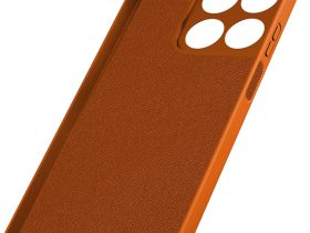 Клип-кейс Krutoff Silicone для HONOR X7d Оранжевый