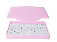 Набор гуаши HIMI 24 цвета, розовый