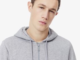 Мужская флисовая толстовка Lacoste на молнии