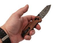 Складной нож CIVIVI Yonder, сталь Damascus, рукоять дерево