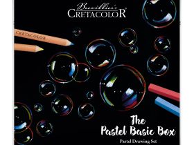 Набор для рисования Cretacolor "THE PASTEL BASIC BOX" в металлической коробке