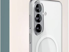 Чехол VLP Puro Case MagSafe для Galaxy S26, поликарбонат прозрачный