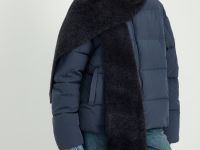 Пушистый шарф