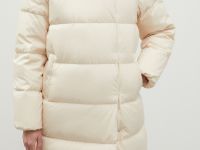 Стеганое пуховое пальто