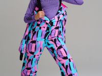 Комбинезон текстильный с полиуретановым покрытием для девочек