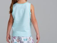 Майка трикотажная для девочек, 2 шт в комплекте