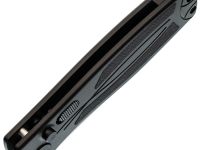 Складной автоматический нож Steelclaw Карма-1, сталь D2, рукоять алюминий, чёрный