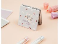 Зеркальце карманное складное MESHU "Cherry meow"