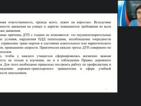 Международный вебинар «Рабочая программа внеурочной деятельности “Основы безопасности дорожного движения” в условиях реализации ФГОС НОО»