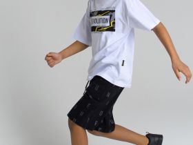 Комплект трикотажный для мальчиков: фуфайка (футболка), шорты