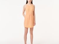 Женское платье Lacoste с поясом без рукавов