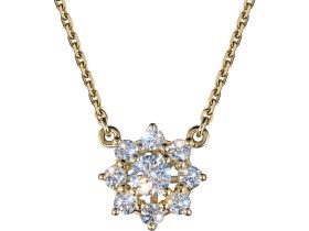 Колье из желтого золота э0312кл07163700