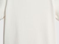 Футболка в рубчик для девочек, Белый