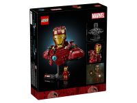 Super Heroes 76327 Конструктор Бюст Железного человека MK4