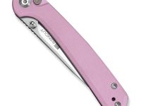 Складной нож Sencut Skelfin, сталь 9Cr18MoV, рукоять G10, розовый