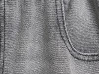 Широкие джинсы Wide leg для девочек, Серый