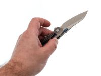 Складной нож Remette Kestrel, сталь S35VN, рукоять титан/Timascus