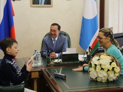 «Эмоции невероятные!» Глава Якутии исполнил мечту школьника из Нерюнгри