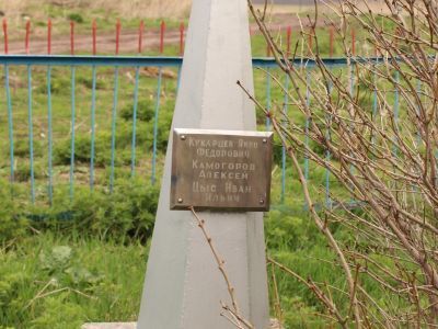 Братская могила партизан и жителей села, убитых белогвардейцами в 1919 г.