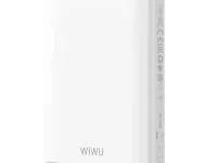 Внешний аккумулятор WiWU Wi-P043 MagSafe 10000mAh с подставкой (белый)