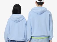 Толстовка Lacoste свободного кроя унисекс с эффектом стирки