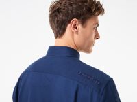 Мужская рубашка Lacoste из смеси хлопка и шерсти