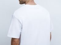 Базовая футболка из джерси, Белый