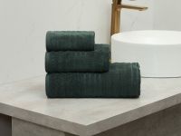 Полотенце махровое Attilio, зеленое