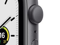 Смарт-часы Apple Watch SE 44mm (GPS) Space Gray Aluminum Case with Midnight Sport Band (MKQ63)