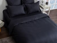 Постельное белье Black страйп-сатин II