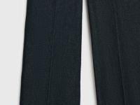 Широкие джинсы Wide leg с высокой посадкой, Черный