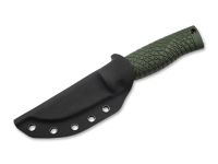 Нож с фиксированным клинком Boker Bronco Mini Green, сталь CPM-3V, рукоять термопластик, зеленый