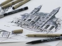 Набор капиллярных ручек Sakura "PIGMA MICRON" 3 шт (0,25мм 0,45мм + Ручка Pigma Brush)