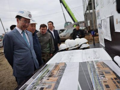 Глава Якутии проверил ход строительства объектов, которые возводят к Играм Манчаары — 2025