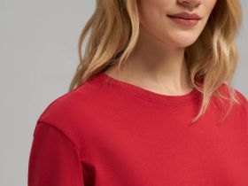 Футболка свободного кроя из джерси