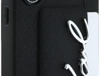 Чехол Karl Lagerfeld Metal Signature для Galaxy S25 Ultra черный