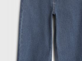 Джинсы Straight для девочек, Синий