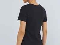 Базовая футболка из хлопка, Черный