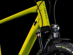 Дорожный велосипед Cube Kathmandu EXC, год 2025, цвет Зеленый, ростовка 21