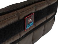 Сумка для 10 ножей с замком KTB, коричневая