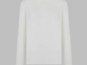 Легкий базовый джемпер прямого кроя